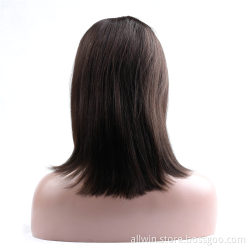 Brazilian Hair Wigs Body Wave Black human hair Lace Front Wig Transparent Swiss